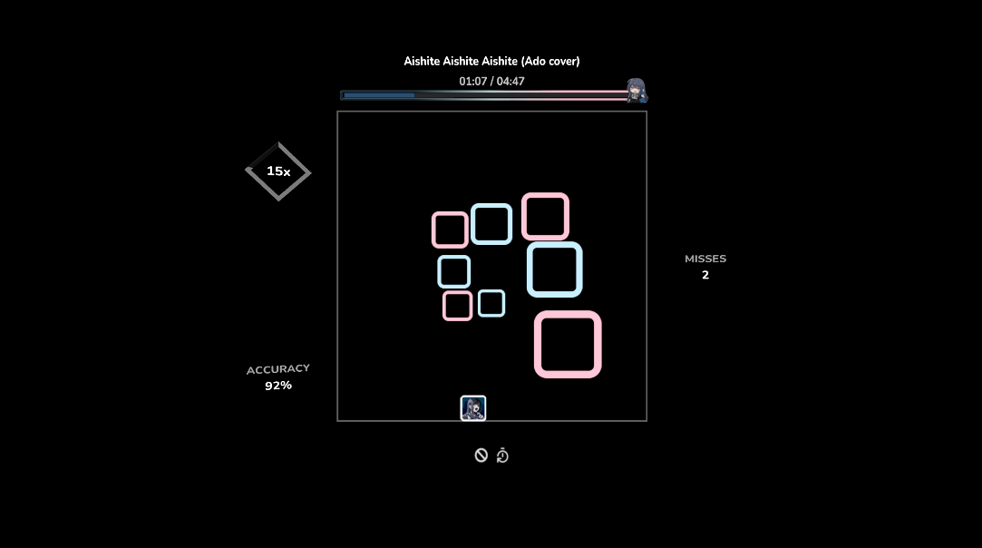 Ado (Reshade, Default, Minimalist) · Rhythia Skins